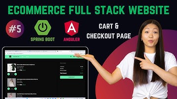 Angular E commerce Full Stack Project With Admin Panel & Spring Boot Api | Cart, Checkout Page  #5