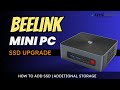 Beelink Mini PC Hard Disk Installation | Home Server for Proxmox Virtualization