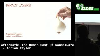 Aftermath: The Human Cost Of Ransomware - Adrian Taylor