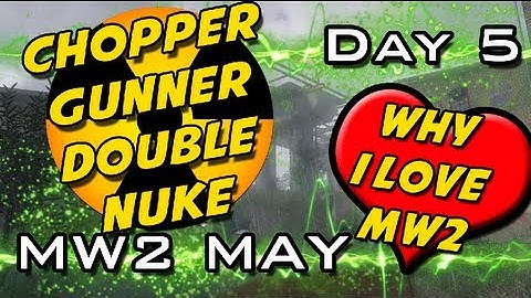 MW2 May: Double Nuke on Underpass || Why I Love MW2