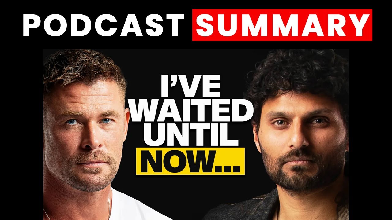 Anxiety, Imposter Syndrome & His Dad's Alzheimer's | Chris Hemsworth | Jay Shetty Podcast