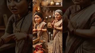 🔥 Kitchen Disaster 😱 Saas vs Bahu Funny Story #funny #trending #comedy #shorts #miniature #lpg #ai
