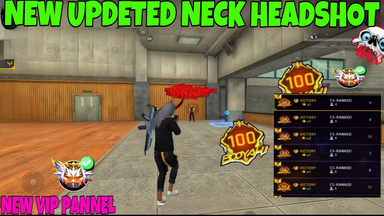 OB52 Neck headshot pannel + Hologram hack🎯Ob52 Drage 99% hs ||🔥Metadata npc name + headshot pannel