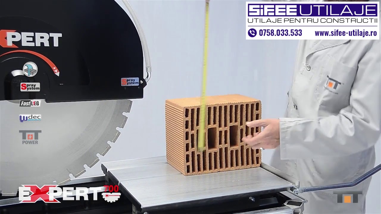 Masina de taiat caramida EXPERT 700 BATTIPAV