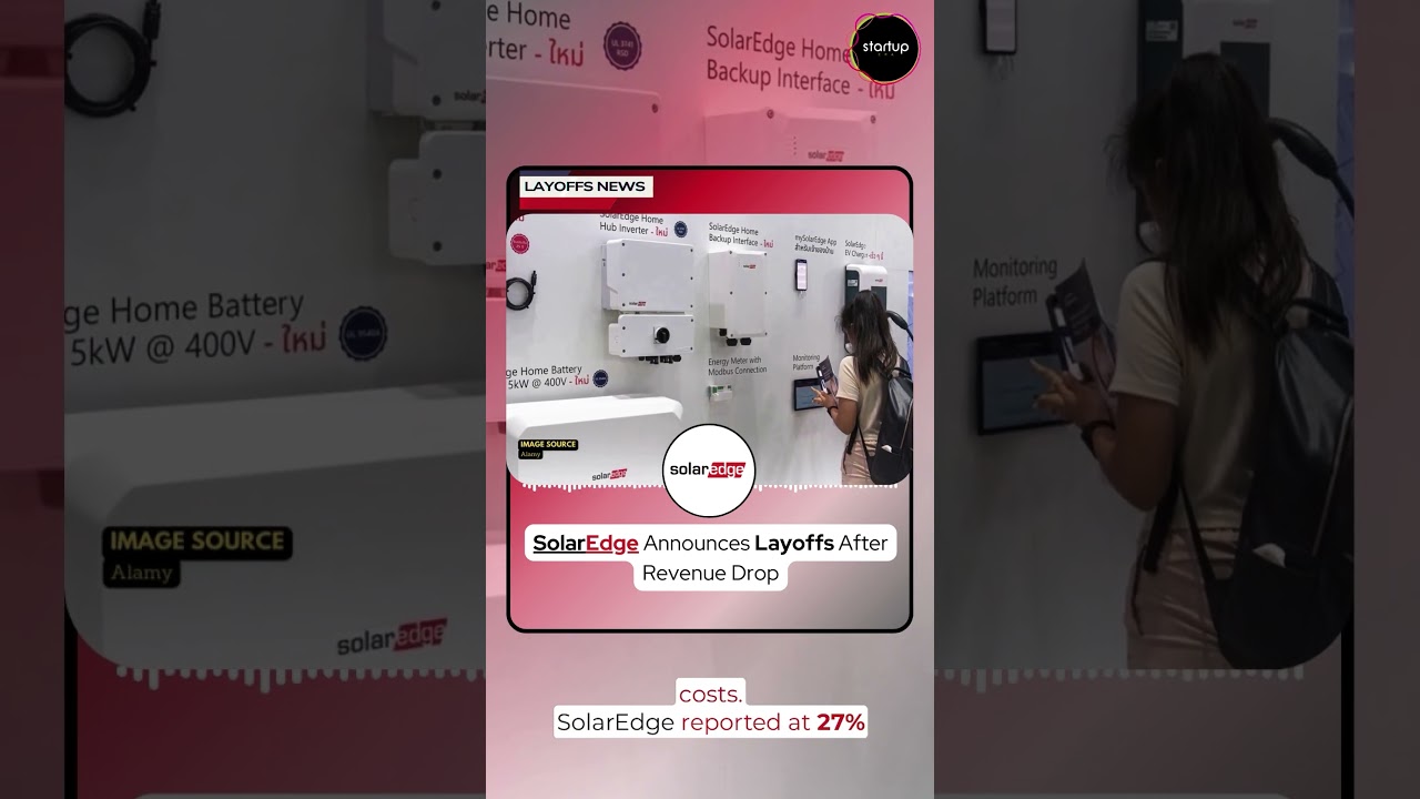 ☀️ SolarEdge layoffs: SUNSETS 🌄 on 900 Employees! SHOCK the Solar Industry!