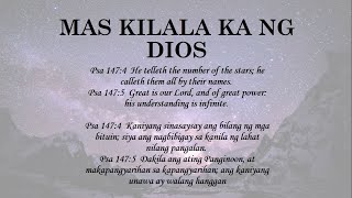 MAS KILALA KA NG DIOS