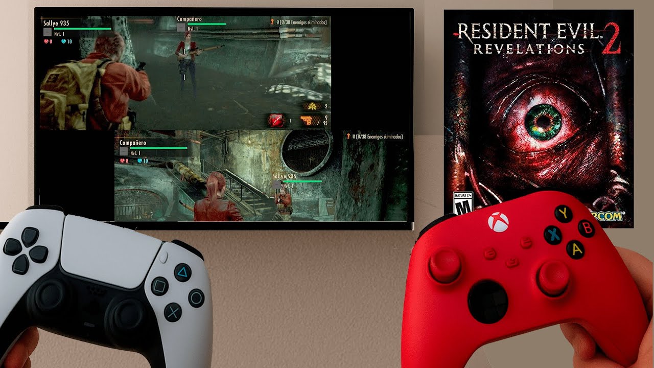 Como jugar RESIDENT EVIL REVELATIONS 2 de 2 jugadores en una pantalla (CUALQUIER PLATAFORMA)
