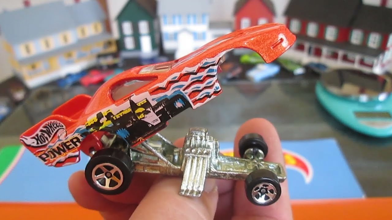 Полностью металлическая машинка Firebird Funny Car - обзор распаковки игрушечной литой игрушки Ho...