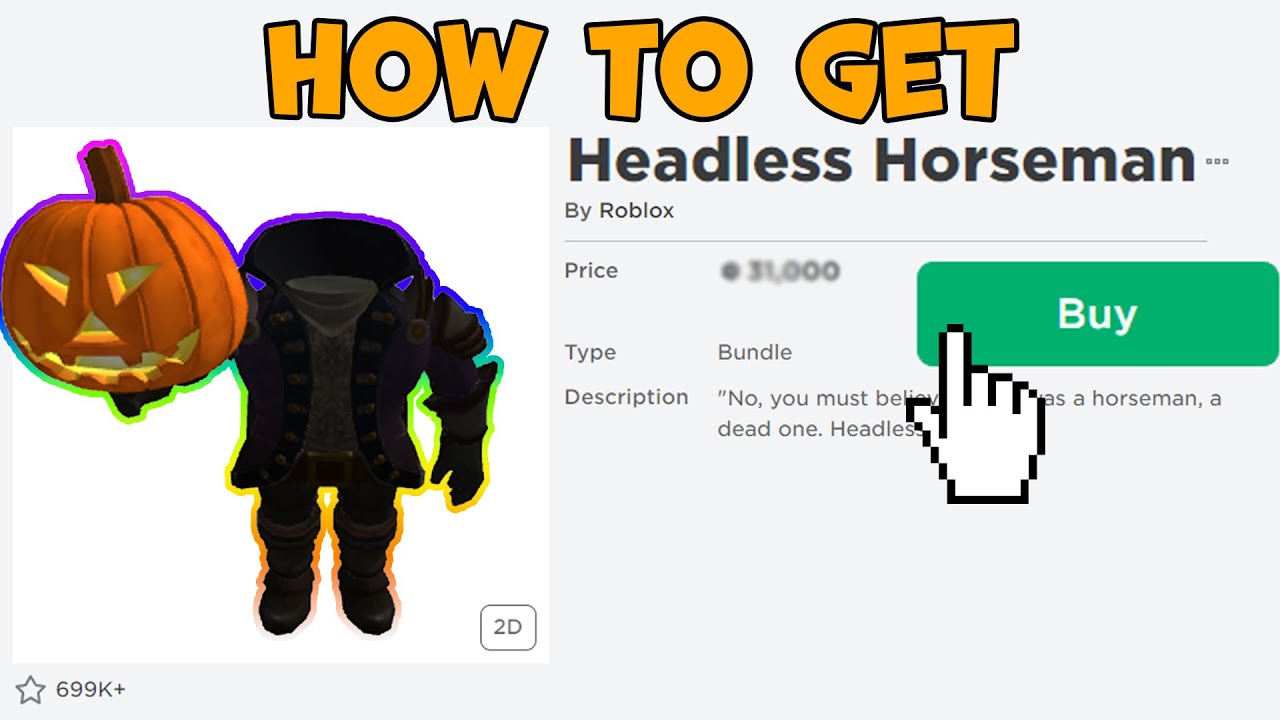 So I BOUGHT the HEADLESS HORSEMAN *$31,000 ROBUX!*