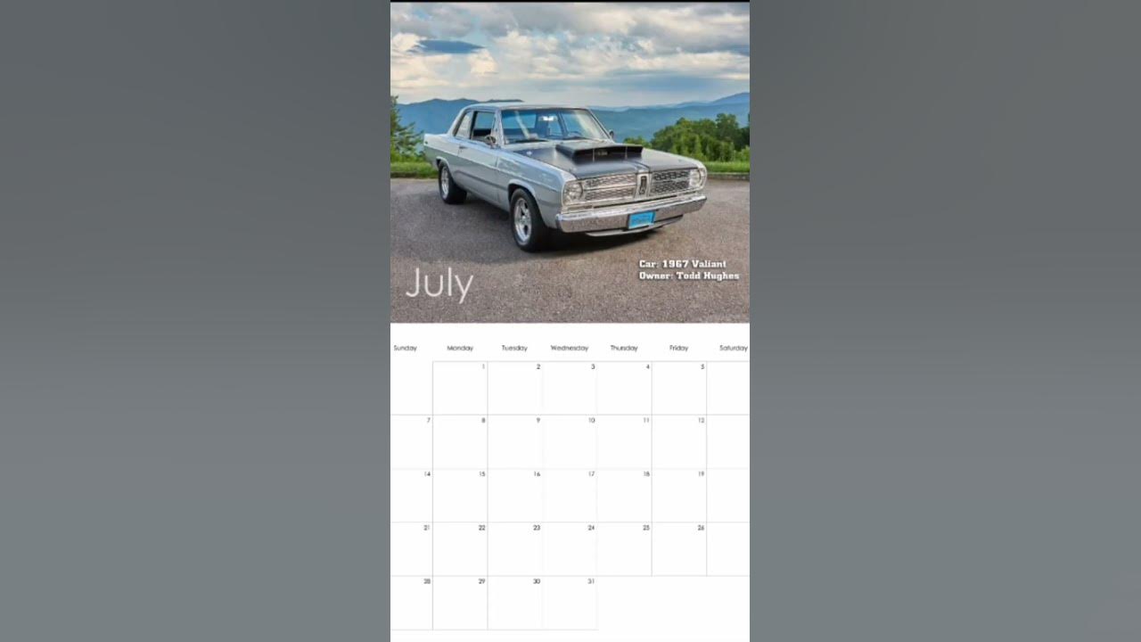 All MOPAR 2024 Calendar available now at