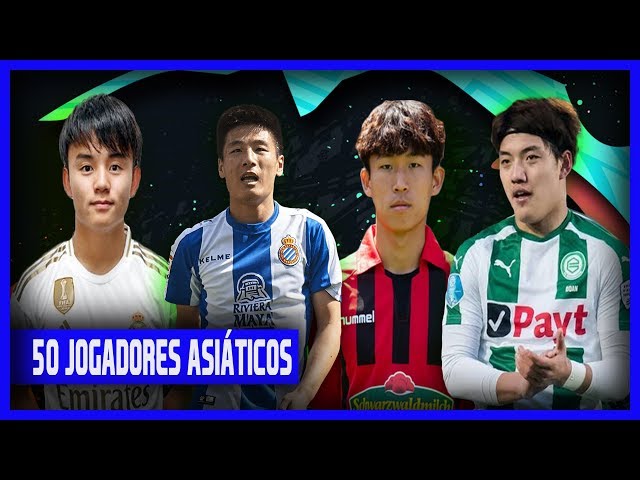 Fifa 22 : jogadores ASIÁTICOS com FACES REAIS para o seu modo carreira ! 