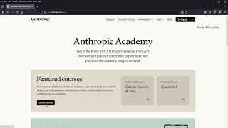 13 FREE Claude AI Courses by Anthropic (Most People Don’t Know About This)