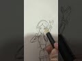 I Tried to Draw a Girl… Then My Brain Stopped Working #art #drawing #sketch #artist #artblock