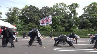 おわせ八天会②[八天の舞]20150517_南紀海彩まつり2015（スパセン会場）[4K]