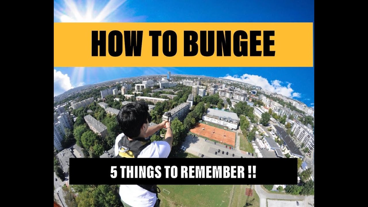Bungee Jumping | Things to remember during bungee | Bungee jumping