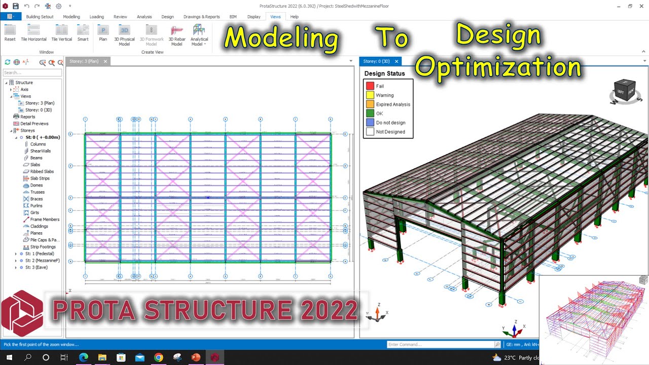 Steel Shed Design In Prota Structure 2022 Applying Loads Properly Steel Shed Design In Prota Structure 2022 Applying Loads Properly