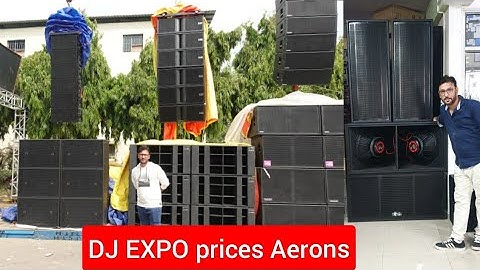 DJ Aerons Amplifier Speakers with Price 4k video #vkivan