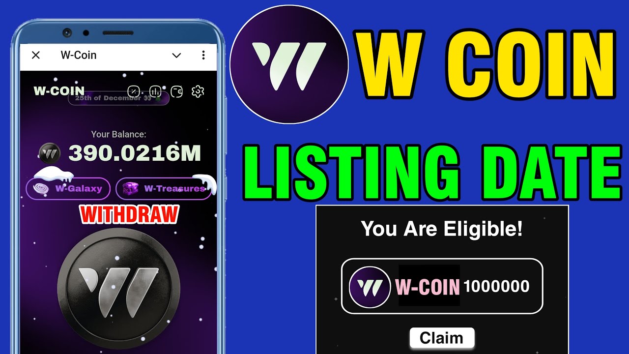 W Coin Airdrop Listing Date | W Coin Claim Airdrop | W Coin Airdrop ...