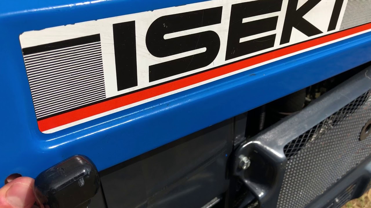 ISEKI 2160 4WD Compact Tractor YouTube