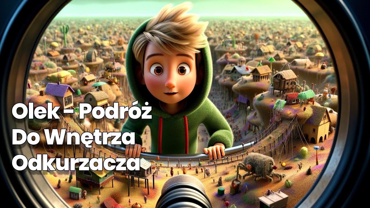 🌀 Olek - Podróż Do 🧹🔌🛋️Wnętrza Odkurzacza Bajka do słuchania dla dzieci  #słuchowisko #audiobook