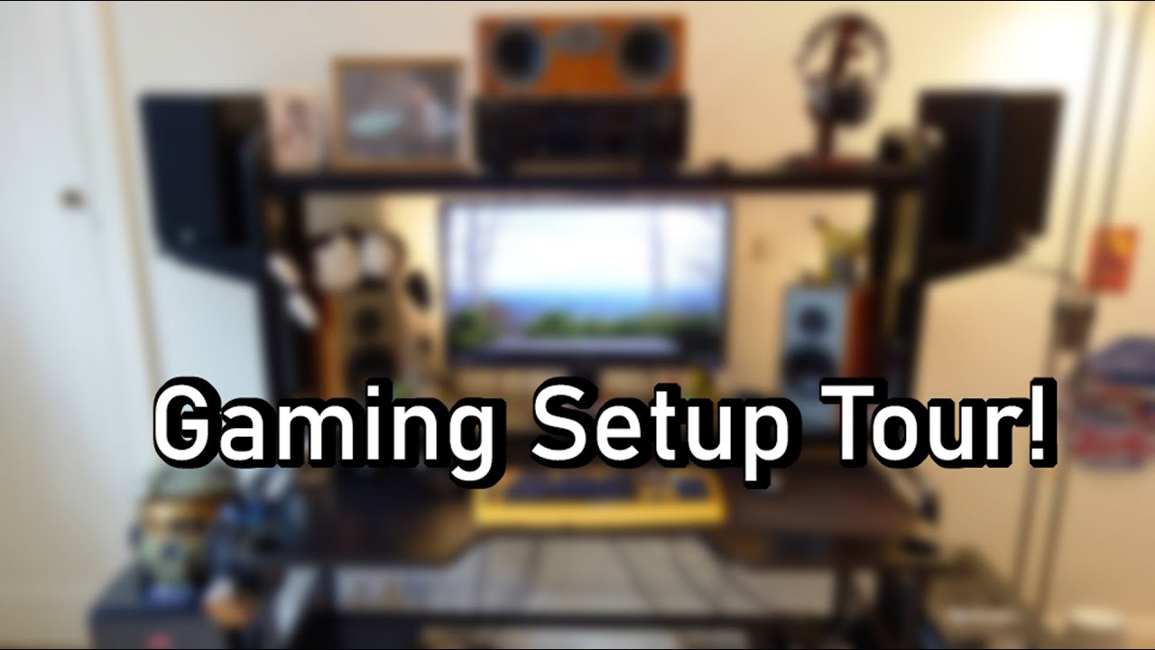 My 2020 Gaming Setup Office Tour By TotallydubbedHD YouTube
