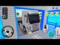 New Hyundai Truck Xcient Wash Area in Building - 3D Driving Class - Android GamePlay