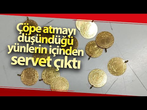 Çöpe Atmayı Düşündüğü Yünlerin İçinden Servet Çıktı