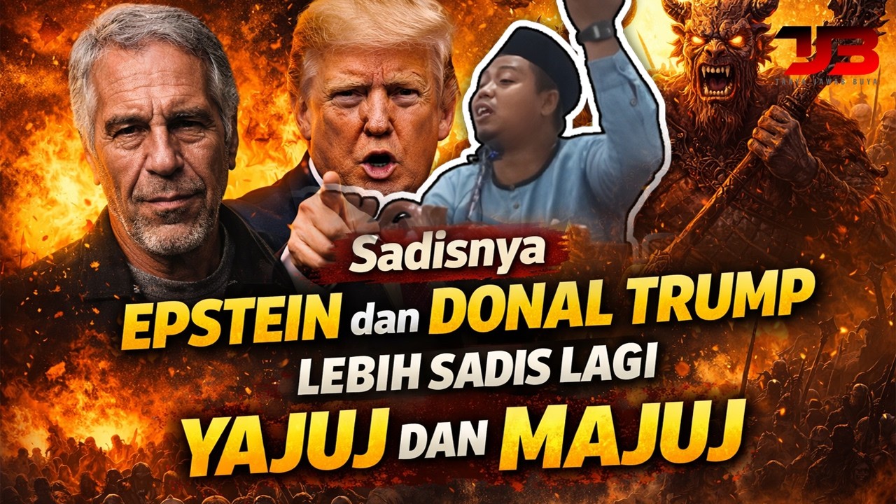 S4disnya Epstein dan Donal Trump Lebih Sad1s Lagi Yajuj dan Majuj | Ustadz Muhammad Ridwan