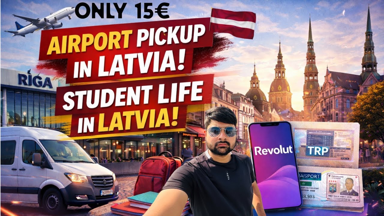 🇱🇻 One Year Student Experience in Latvia | Earnings, Apartments & Arrival Guide & Airport Pickup