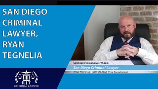 San Diego Criminal Lawyer, Ryan Tegnelia - RJT Criminal Lawyer