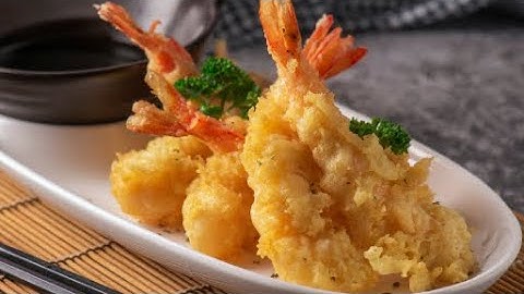 How To Make Classic Shrimp Tempura At Home | Tempura Shrimp Secrets || The Crispiest Shrimp Tempura