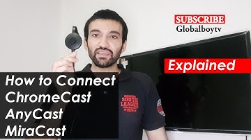 How to connect ChromeCast/MiraCast/AnyCast Problem solved