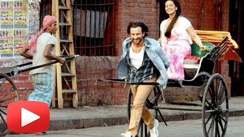Sexy Sonakshi Sinha and Saif Ali Khan&#039;s Rickshaw Ride [HD]