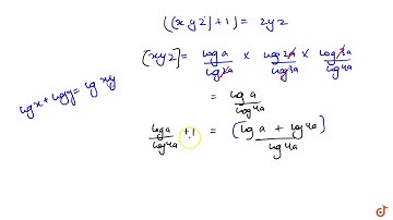 If `x=log_(2a) a,y=log_(3a) 2a ` and `z=log_(4a) 3a` then prove that `xyz+1=2yz`