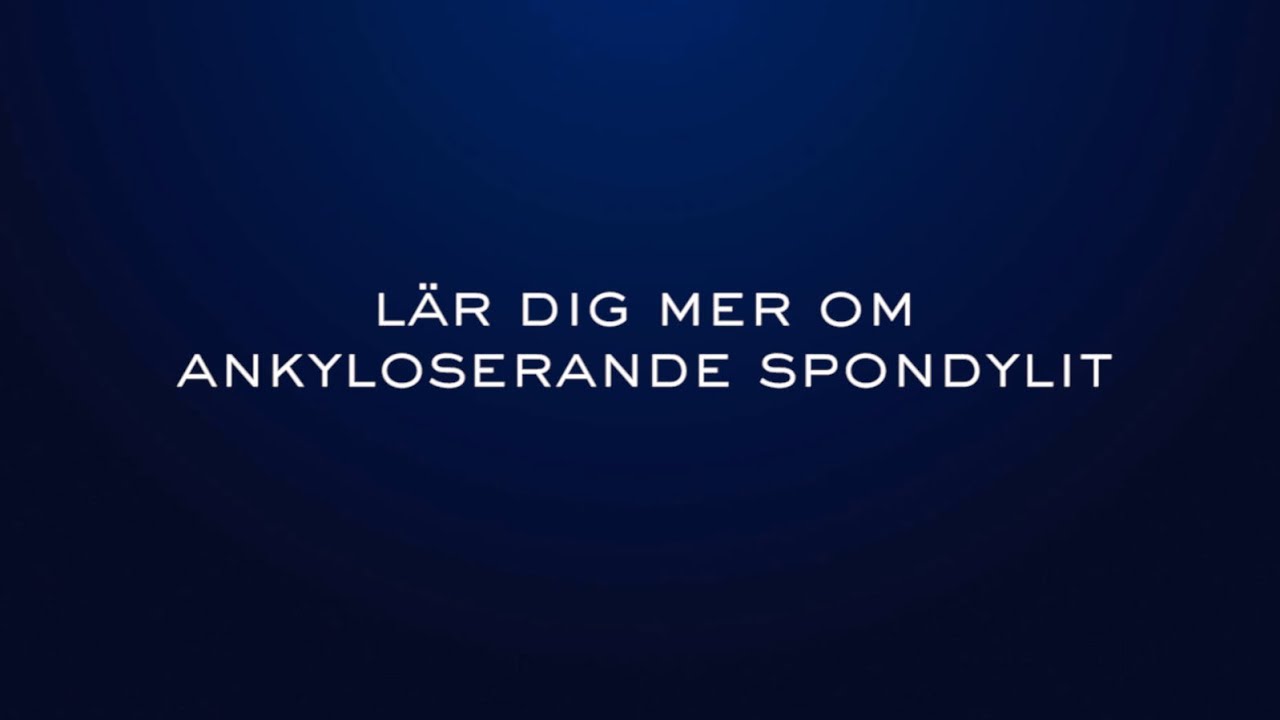 Lär dig mer om Spondylartriter (SE-IMM-230040)