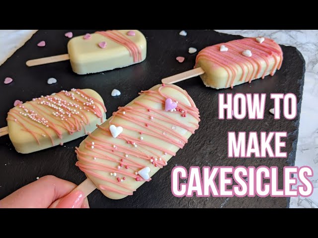 How to Make Cakesicles (Cake Pop Popsicles) - The Duchez Kitchen