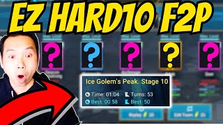 AMAZING 1 MINUTE F2P HARD10 ICE GOLEM SPEED FARM! | RAID: SHADOW LEGENDS screenshot 3