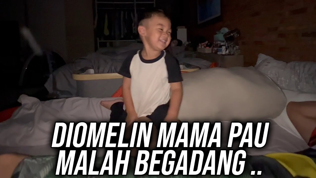 KIANO GA MAU TIDUR..MAMAH PAU MARAH2..
