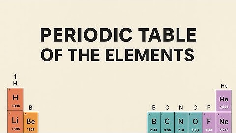 Master the Periodic Table in Minutes (With Mnemonics!)