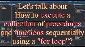 Delphi: How to execute a collection of procedures and functions sequentially using a "for loop"?