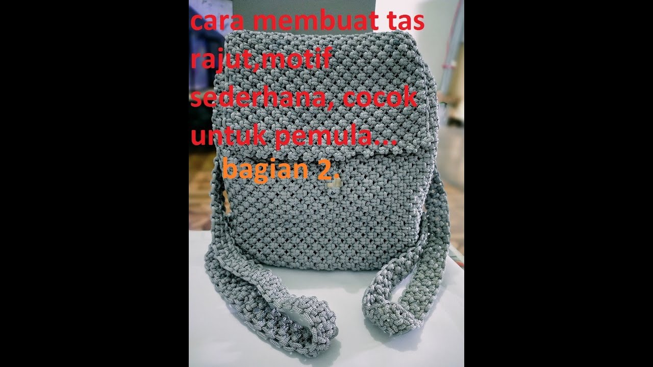 amazing backpack macrame craft ideas tutorial cara  