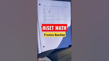 HiSET Math Review | Decimals, Percentages, and Ratios #adulteducation #hiset #ged #hse #hisetmath