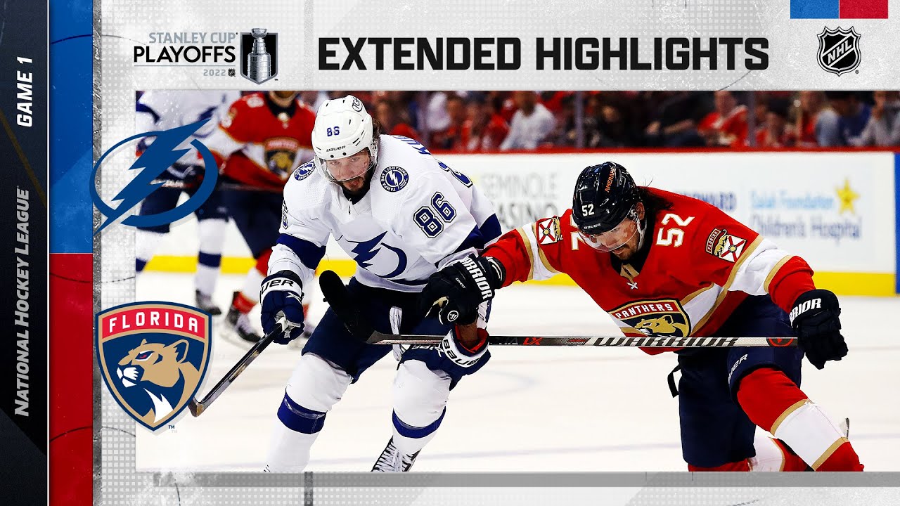 Tampa Bay Lightning vs Florida Panthers R2, Gm1 May 17, 2022 HIGHLIGHTS