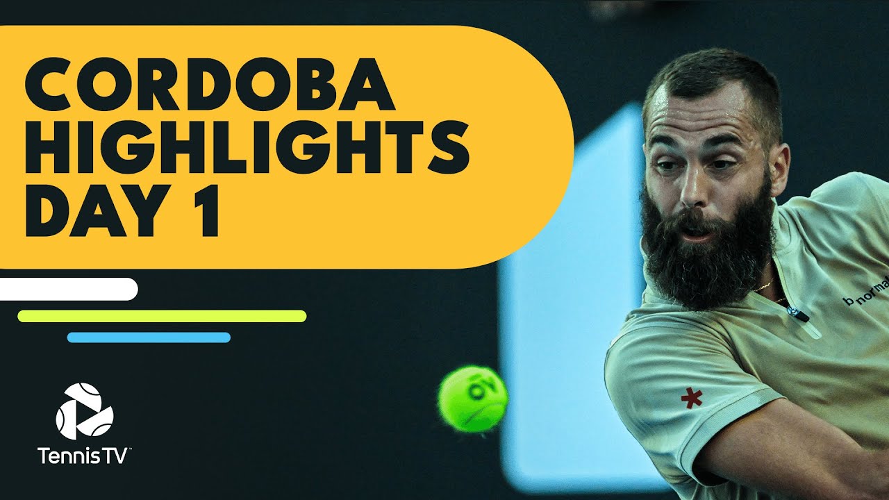 Paire Clashes with Munar; Martinez Battles Monteiro Cordoba Open 2022 Day 1 Highlights