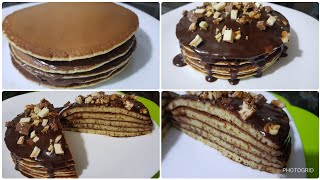 بانكيك اسفنجي وخفيف كالريشة بمكونات متوفرة في كل بيت Pancake