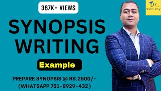 Synopsis Writing Example | रिसर्च प्रपोजल कैसे बनाये | सिनोप्सिस कैसे बनाये | Dr. Sahil Roy