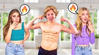 SURPRISING MY FRIENDS WITH MY NEW BODY!! |Lev Cameron