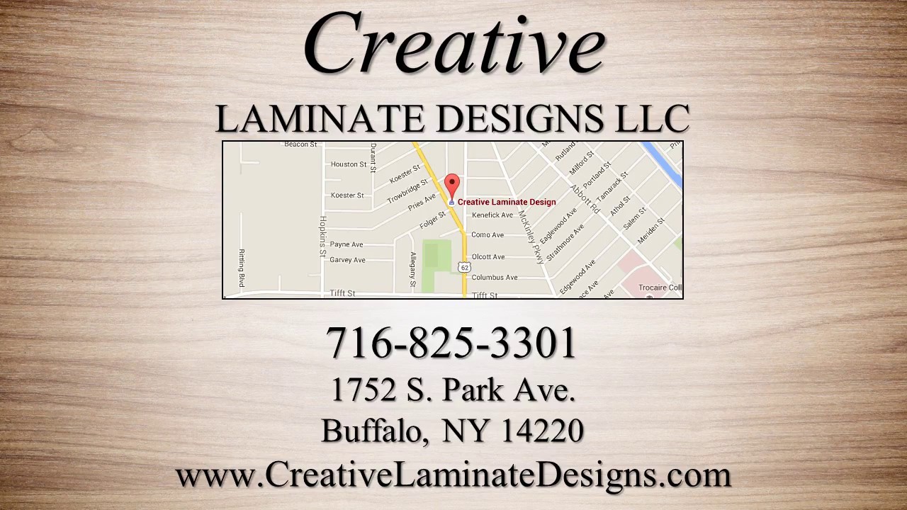 Creative Laminate Designs Llc Buffalo Ny Countertops Youtube