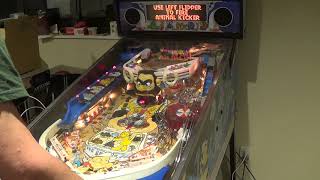 Pinball, Popeye Saves the Earth - Williams, 1994 - Quick game