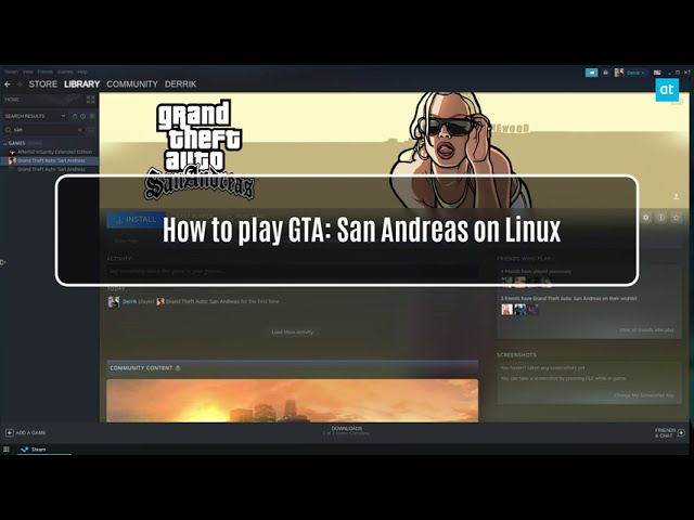 Grand Theft Auto: San Andreas - Lutris